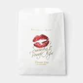 Slib Proof Lips - Rood Bedankzakje (Voorkant)