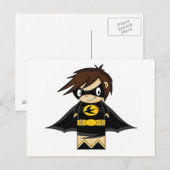 SliBriefkaart Superheld Briefkaart (Voorkant / Achterkant)