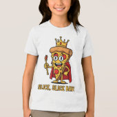 🔥 Slice Baby Pizza King T-shirt (Voorkant)
