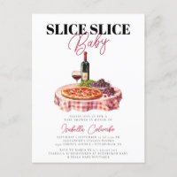 Slice Baby Pizza Party Baby shower