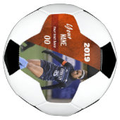 Slice Custom Voetbal Oranje (Gedraaid)