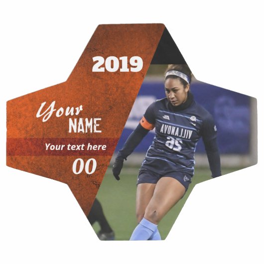 Slice Custom Voetbal Oranje (Enkel)