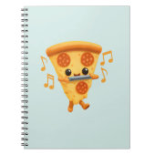 Slice Een mondharmonica spelen Notitieboek (Voorkant)