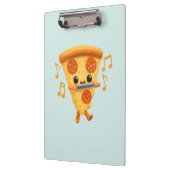 Slice Het spelen van een Harmonica Schattige Klembord (Links)