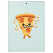 Slice Het spelen van een Harmonica Schattige Klembord (Achterkant)