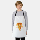 Slice Het spelen van een Harmonica Schattige Schort (Gedragen)