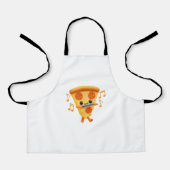 Slice Het spelen van een Harmonica Schattige Schort (Voorkant)