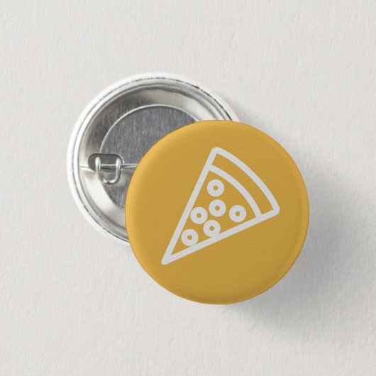Slice o' Pizza Button (Voorkant /achterkant)