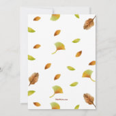 Slice of Bedankt Thanksgiving Kaart (Achterkant)