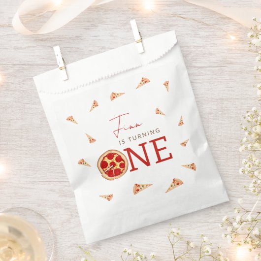 Slice Of Fun 1st Birthday  Bedankzakje (Geknipt)