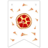 Slice Of Fun 1st Birthday Vlaggetjes (Eerste vlag)