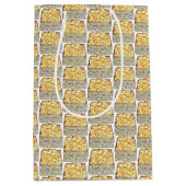 Slice of Kugel Jewish Egg Noodle Casserole Medium Cadeauzakje (Voorkant)