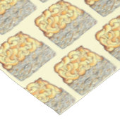 Slice of Kugel Jewish Egg Noodle Casserole Tafelkleed (Gekanteld)