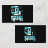 Slice of Life anime trein Metro Kawaii Japan Visitekaartje (Voorkant / Achterkant)