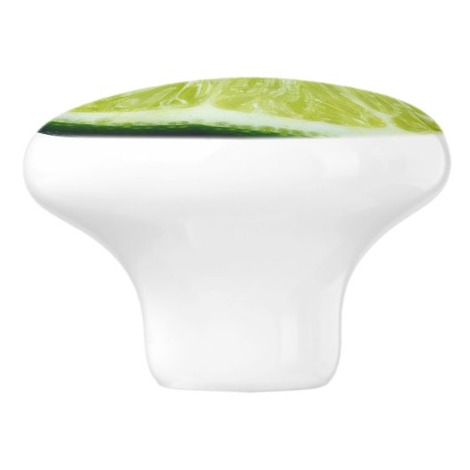 Slice of Limoen Kitchen Cabinet Knob Keramische Knop (Zijkant)
