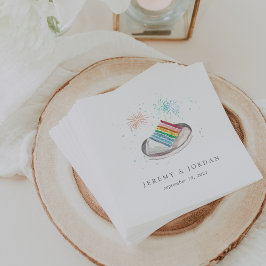 Slice of Love gepersonaliseerd Servet