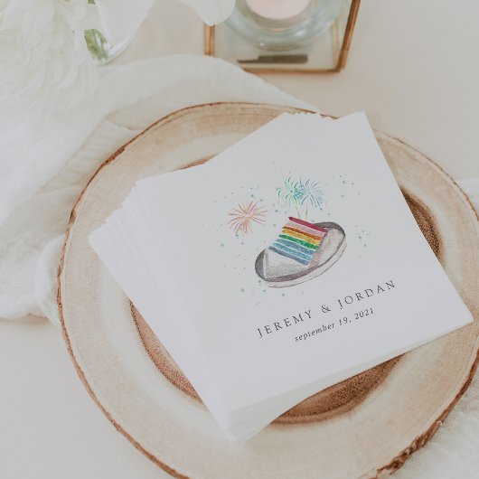 Slice of Love gepersonaliseerd Servet