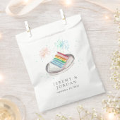 Slice of Love Personalized Couples Bedankzakje (Geknipt)