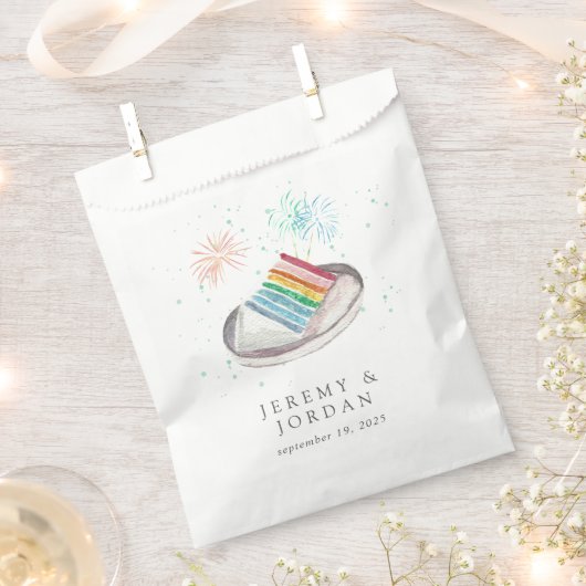 Slice of Love Personalized Couples Bedankzakje (Geknipt)