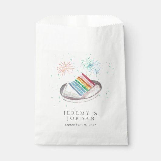 Slice of Love Personalized Couples Bedankzakje (Voorkant)