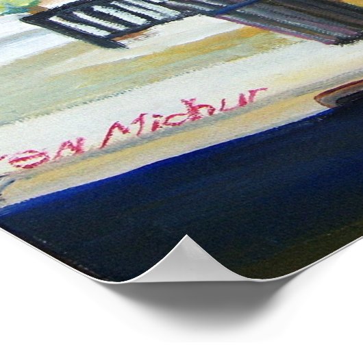 Slice of New York Pizzeria Poster (Hoek)