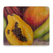 Slice of Paradise – Tropical Fruit Cutting Board Snijplank (Voorkant)