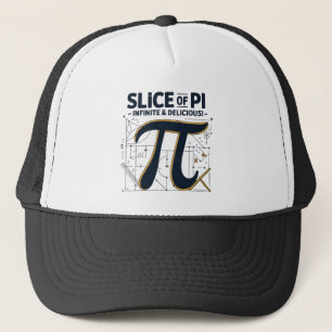 Slice Of Pi Trucker Hat - Grappig Wiskunde Liefheb Pet