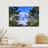 Slice of Rainier HDR Print w/Scripture Verse (Keuken)