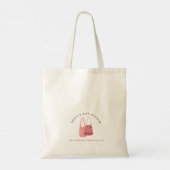 "Slice of Summer" Esthetische Canvas Tassen Tas (Achterkant)