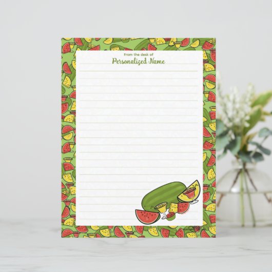 Slice of Sunshine Ingelijste R & Y Ingelijste Papi (Staand voorkant)