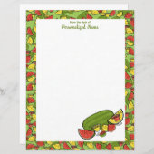 Slice of Sunshine Ingelijste R & Y Ongelijnd Papie (Voorkant / Achterkant)