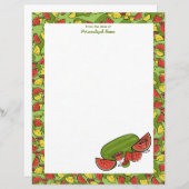 Slice of Sunshine Ingelijste Rode Ongelijnde Papie (Voorkant / Achterkant)