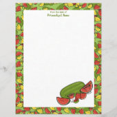 Slice of Sunshine Ingelijste Rode Ongelijnde Papie (Voorkant)