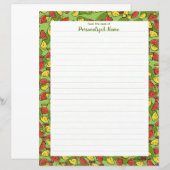 Slice of Sunshine Lijst Lined Paper Sheet (Voorkant / Achterkant)