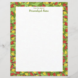 Slice of Sunshine Lijst Ongevoerd Papieren Blad