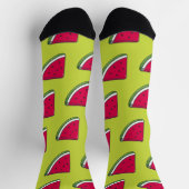slice of watermelon and green sokken (Top)