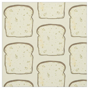 Slice of White Sandwich Bread Toast Bakery Food Stof
