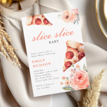 Slice Pizza Baby shower