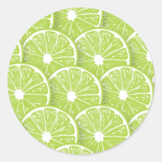 Slice Ronde Sticker (Voorkant)