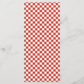 Slice Slice Baby Ciao Pizza Baby Shower Menu (Achterkant)