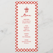 Slice Slice Baby Ciao Pizza Baby Shower Menu (Voorkant)