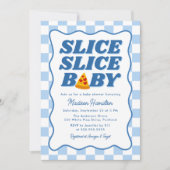 Slice Slice Baby Italian Pizza Baby Shower Kaart (Voorkant)