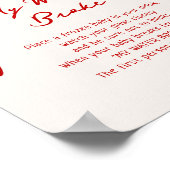 Slice Slice Baby Mijn Vlies Is Gebroken Spel Print (Hoek)