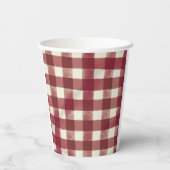 Slice Slice Baby Modern Pizza-papier van zaterdag Papieren Bekers (Achterkant)