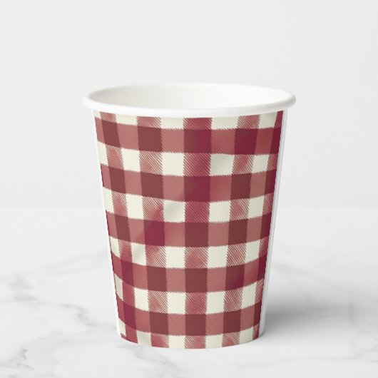 Slice Slice Baby Modern Pizza-papier van zaterdag Papieren Bekers (Achterkant)