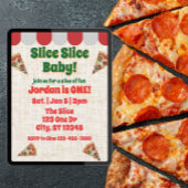 Slice Slice Baby, pizza 1e verjaardag Kaart