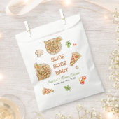 Slice Slice Baby Pizza Baby shower Bedankzakje (Geknipt)