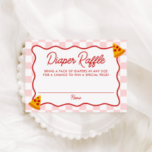 Slice Slice Baby Pizza Baby Shower Luier Raffle
