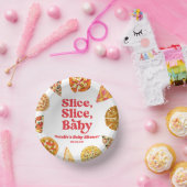 Slice, Slice, Baby! Pizza Baby shower Papieren Kommen (Feest)