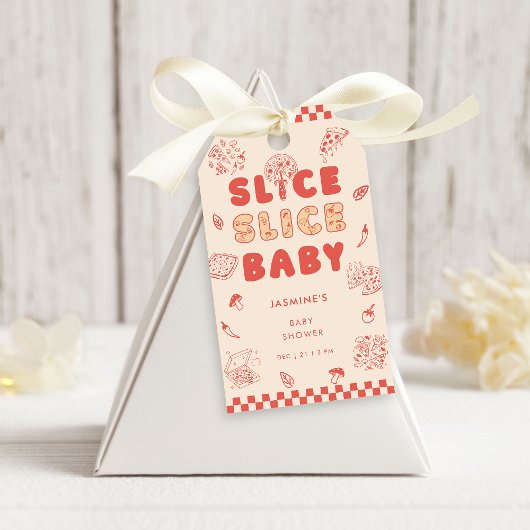Slice Slice Baby Pizza Hand Drawn Baby Shower Cadeaulabel